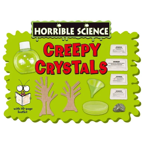 Galt Horrible Science Creepy Crystals Science Kit - STEM alternate