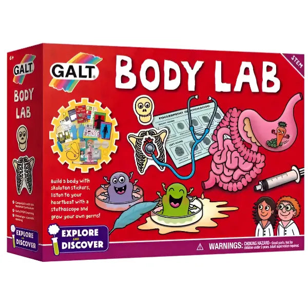 Galt Body Lab, Biology Science Kit for Children STEM Toys For Kids