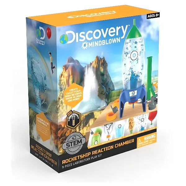 Discovery Mindblown Reaction Chamber Rocket – STEM Toy
