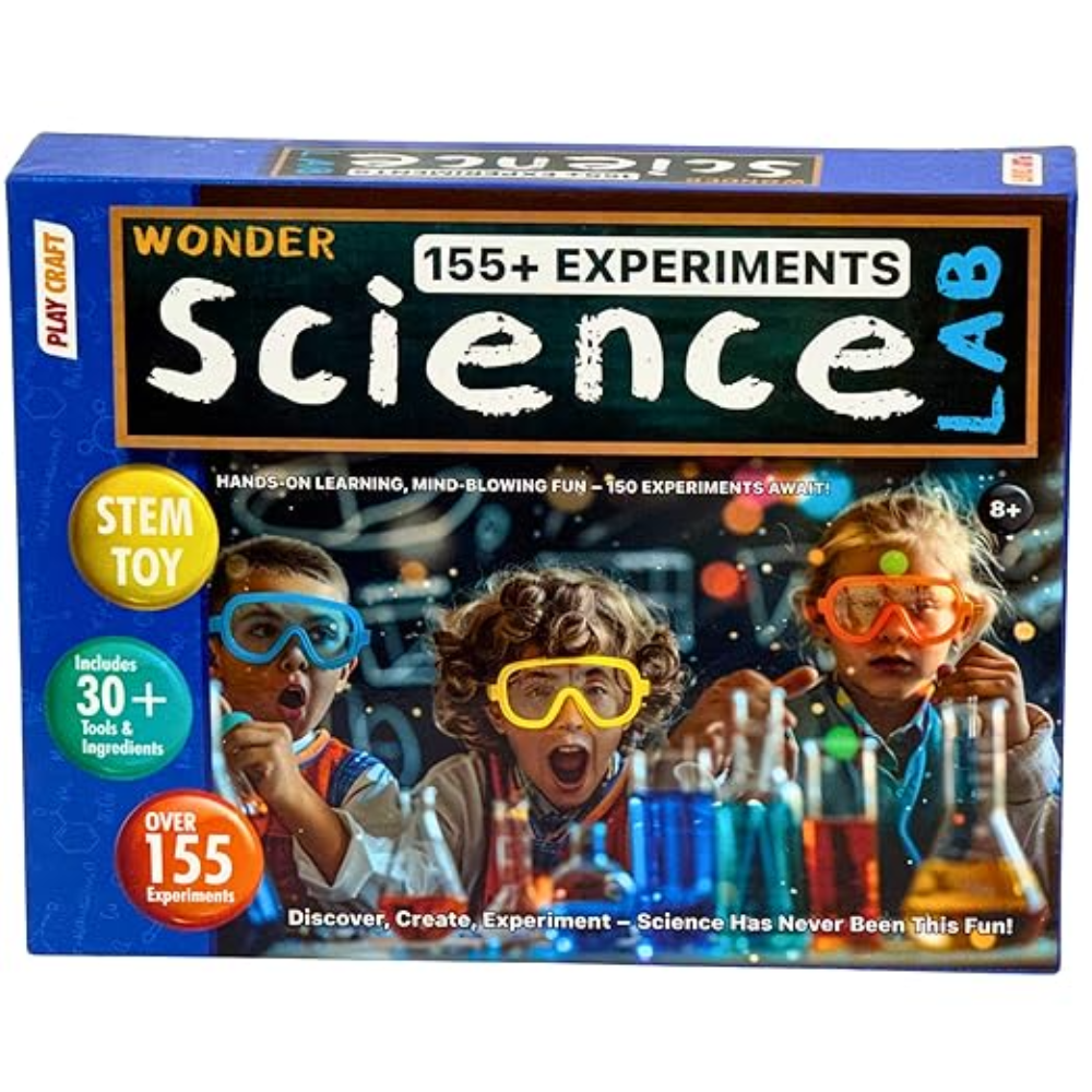 Play Craft Fun Nation Science Experiment Kit For Kids 155+ Stem Experiments Learning Set