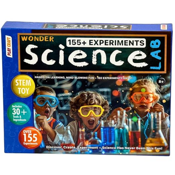 Play Craft Fun Nation Science Experiment Kit For Kids 155+ Stem Experiments Learning Set