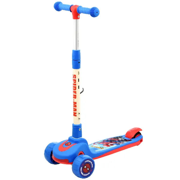 Marvel Spiderman Foldable Twist Scooter alternate