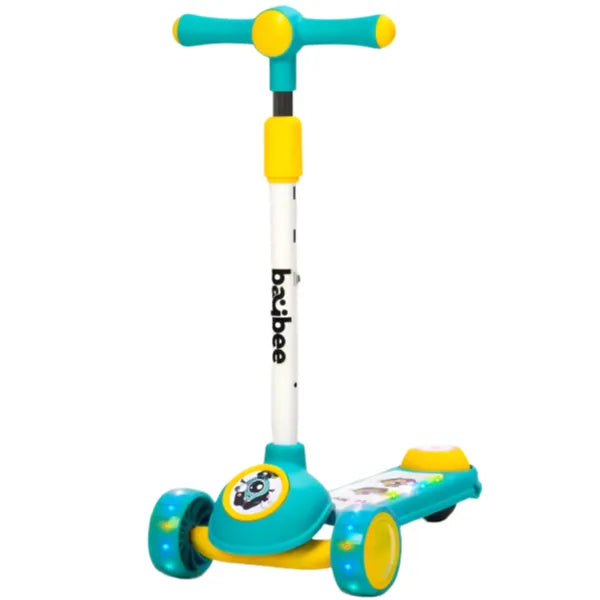 Baybee Sonic Skate Scooter for Kids-Green