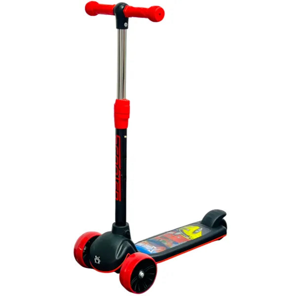 Car Themed 3 Wheel Scooter For Girls -With Light & Music