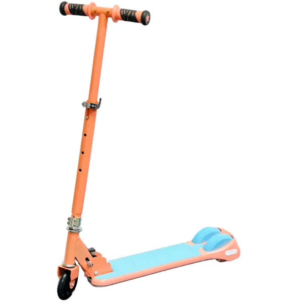 Foldable 3 Wheel Scooter With Adustable Handle Bar And Light And Music