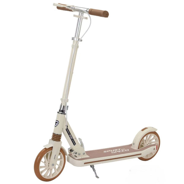 High Quality Children Foldable Scooter With Handbrake- Beige
