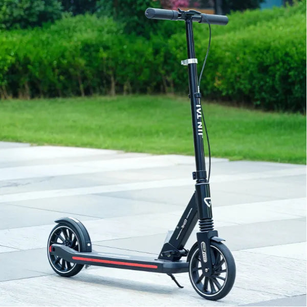 High Quality Children Foldable Scooter With Handbrake-Black alternate