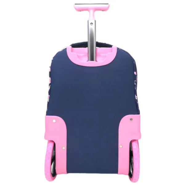 I-kola Unicorn Big Wheel Trolley School Bag With Lunch Bag And Pencil Case - 3 Pieces alternate