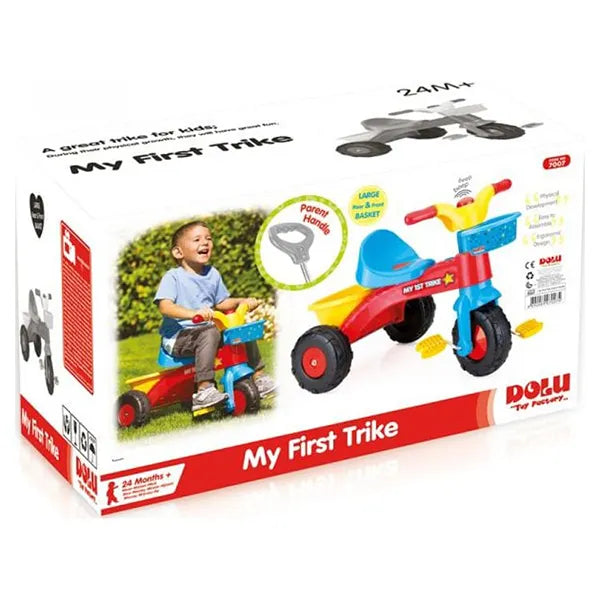 Dolu My First Trike Bike with Parent Handle – Fun & Safe Tricycle for Kids