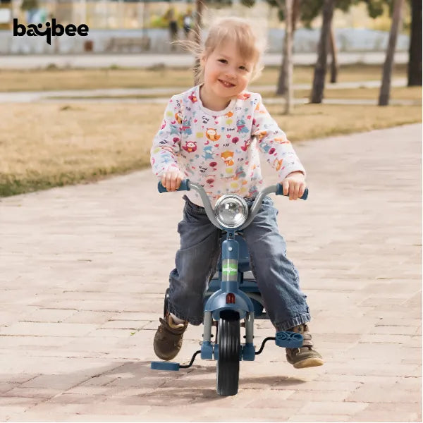 Baybee Foldable Flyer Tricycle for Kids -Blue alternate