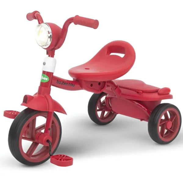 Baybee Flyer Foldable Tricycle For Kids-Red