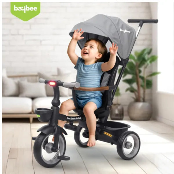 Baybee Cozy 7 in 1 Convertible Tricycle for Kids-with Parental Push Handle alternate