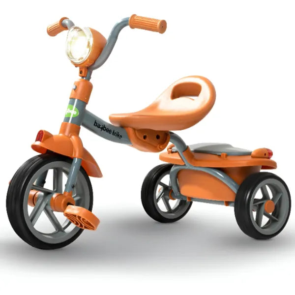 Baybee Flyer Foldable Tricycle For Kids-Orange
