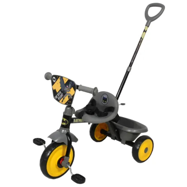 Batman Kids Ride-on Tricycle For Kids- With Push Handle And Multi Storage Tray