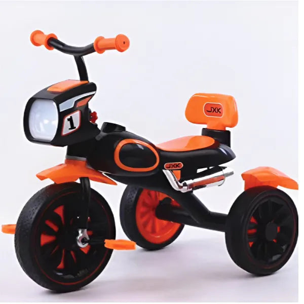 New Design Kids Tricycle Ride-On With Storage Space With Light & Music -Assorted