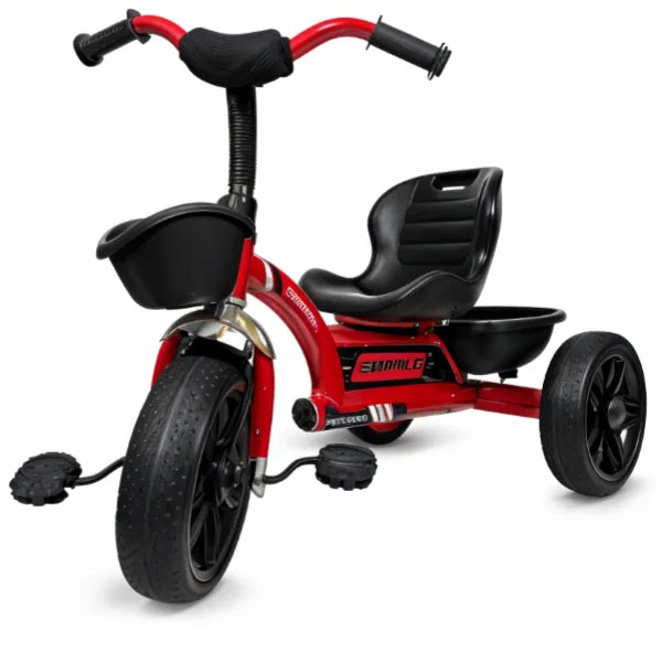 New Design Kids Trike Ride-On With Storage Space -Red