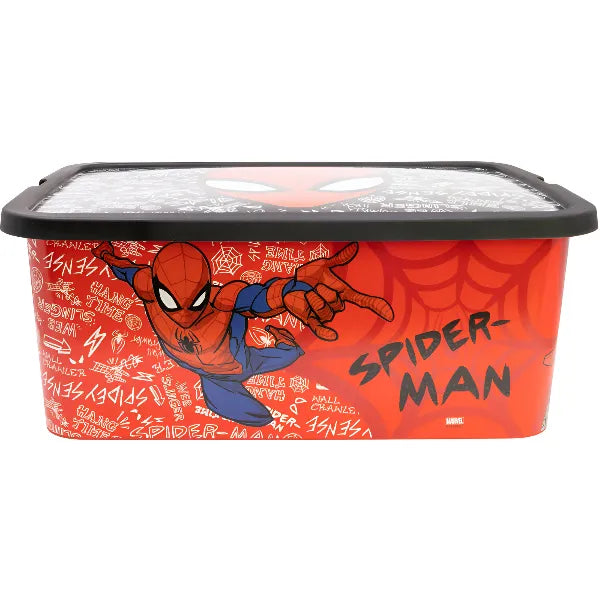 STOR Spiderman Click-Lock Toy Storage Box – 13 Litre alternate