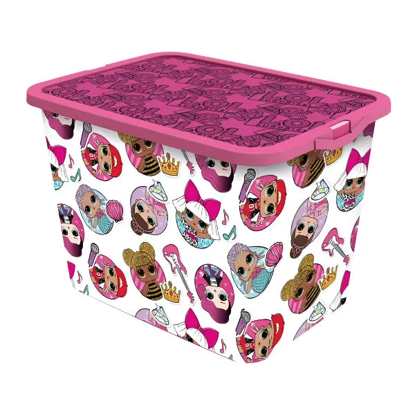 Stor Lol Click Cloth Toys Storage Box – 23 Litre