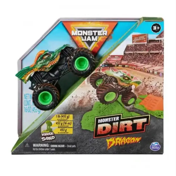 Monster Jam Dragon Truck Playset Car Collectible Toy