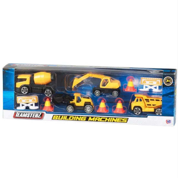 Teamsterz Building Machines Vehicle Playset