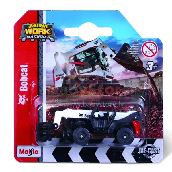 Maisto 3 Inch Mini Work Machines Bobcat alternate