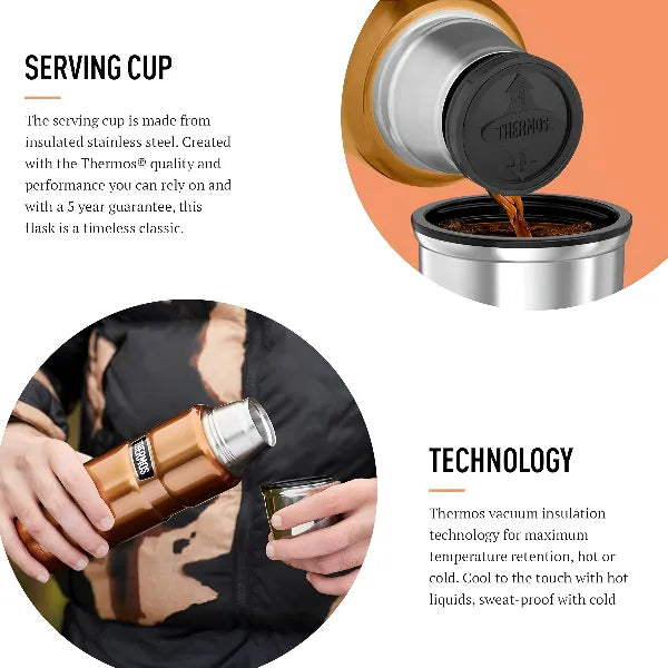Thermos Stainless King Multi Purpose Travel Mug 470ml – Copper Color alternate