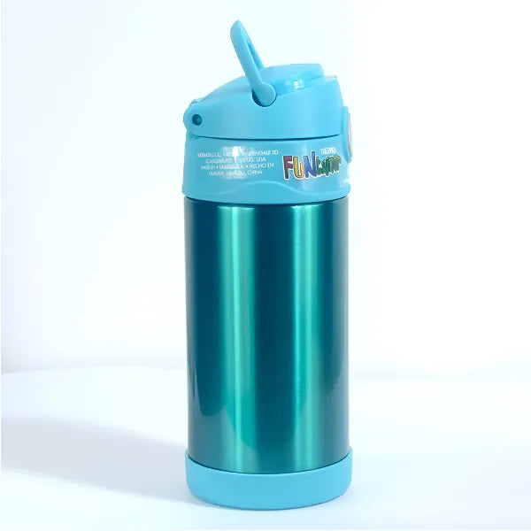 Thermos Funtainer Stainless Steel Water Bottle – Teal, 355ml alternate