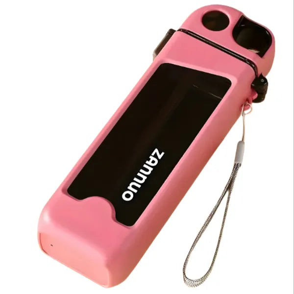 Sports Square Leakproof  Water Bottle With Scale For School Student-350 ML
