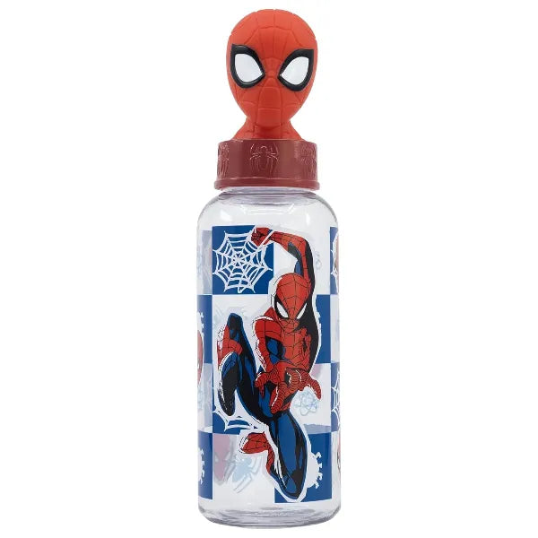 Stor Marvel Spiderman 3D Figurine Water Bottle – 560ml