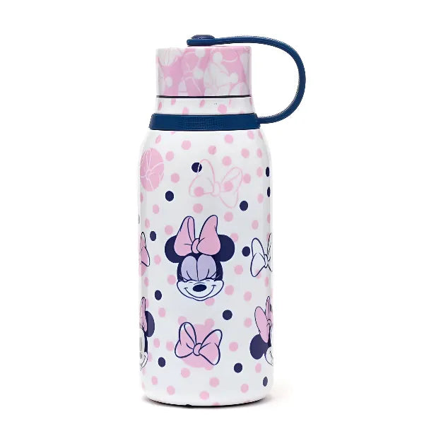 Stor Minnie Mouse Awesome Faces Insulated Stainless Steel Water Bottle – 330ml