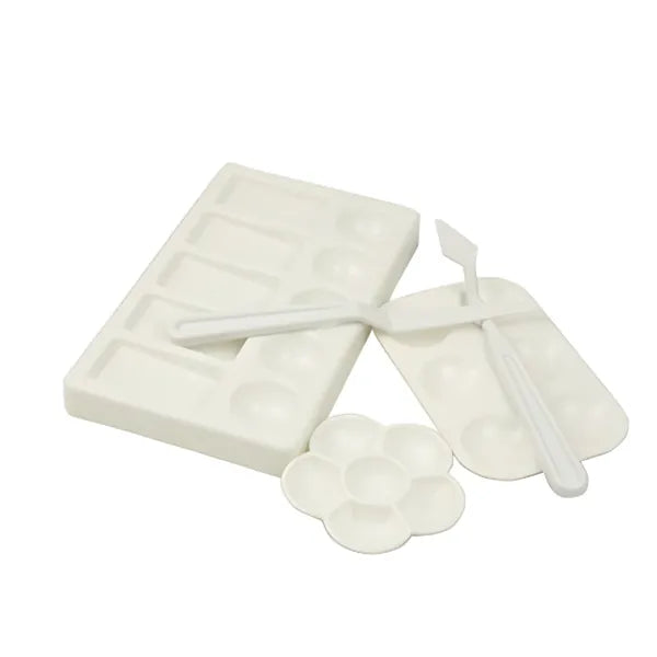 Conda Plastic Palette Knife Set 5Pc Assorted For Acrylic, Watercolor alternate