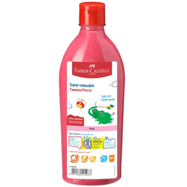 Faber Castell Tempera Fun Paints Bottles -Pink Color