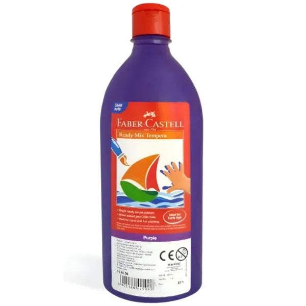 Faber Castell Ready Mix Tempera  Fun Paints Bottles - Purple Color