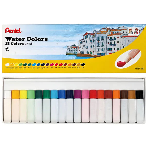 Pentel Water Colour 18 Color Set