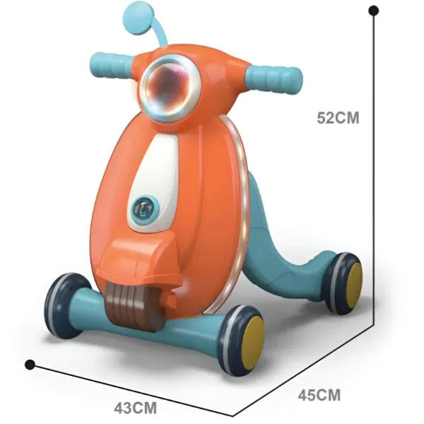 Multifunctional First Step Activity Baby Walker with Music & Light alternate