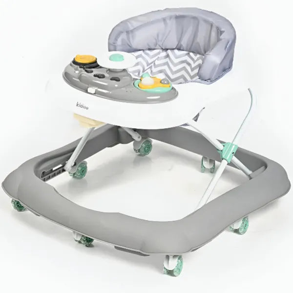 Kidilo Premium Baby Walker-Grey  (WRHC52)