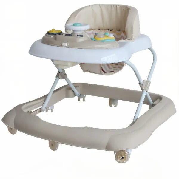 Kidilo Premium Baby Walker- Khaki (WRHC53)