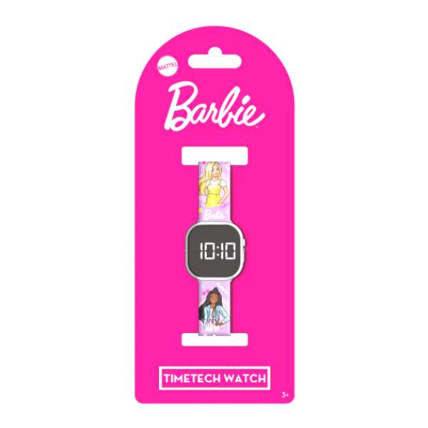 Barbie Timetech Led Digital Watch For Kids, Age 3+