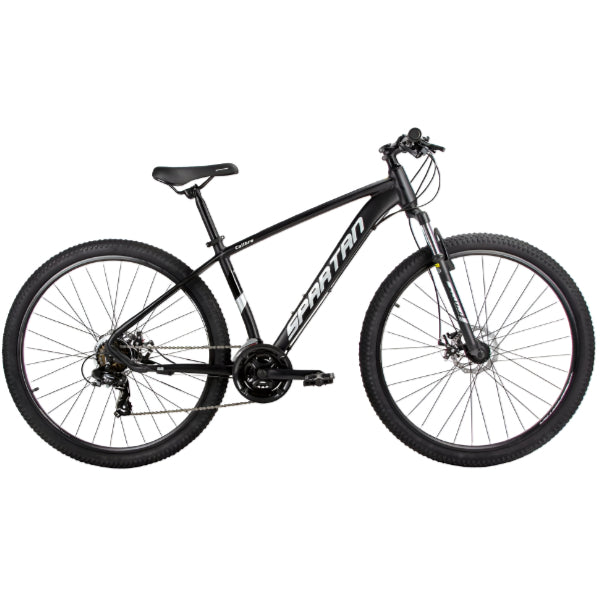 Spartan 29inch Calibre Hardtail MTB Charcoal Black Bicycle