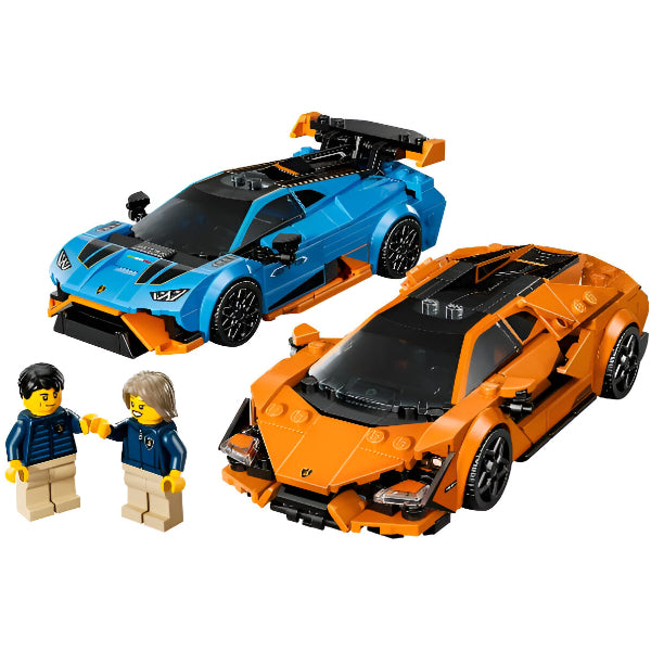 LEGO Speed Champions 77238: Lamborghini Revuelto & Huracán STO – Building Toy for Kids alternate