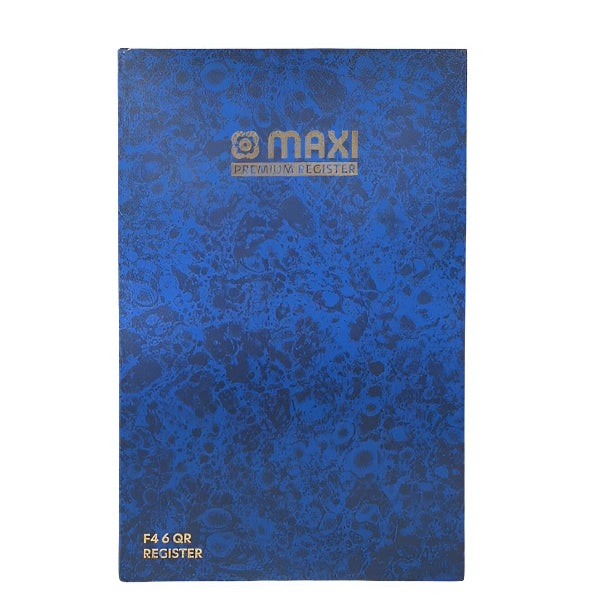 Maxi Premium Register Book FS 6QR-96 Sheet