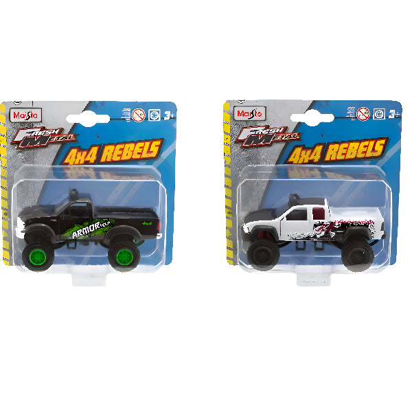 Maisto FM 4x4 Rebels Die-Cast Car – Assorted, 1-Piece Set alternate