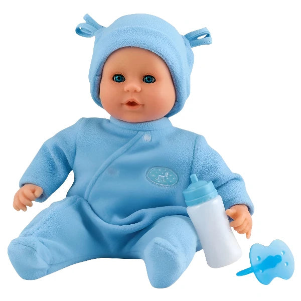 Dolls world Little Treasure Deluxe Romper Baby Doll (Blue) alternate