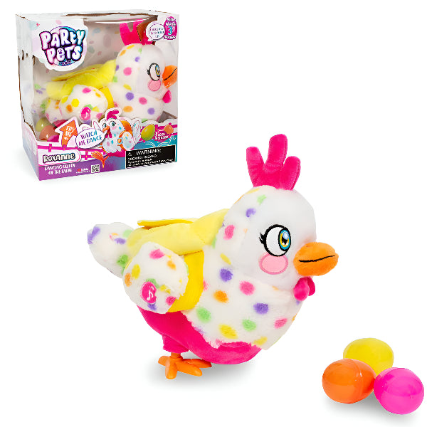 Party Pets Roxanne the Dancing Chicken Electronic Plush Doll