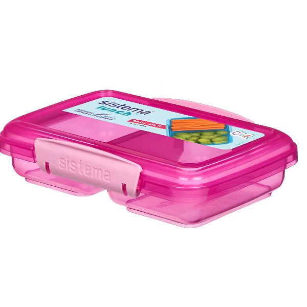 Sistema Small Split Lunch Box 350ml – Pink