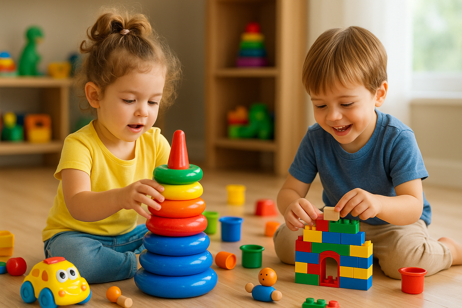 The Right Toys for Your Kids' Changing Age: A Smart Way to Overcome Electronic Media Addiction