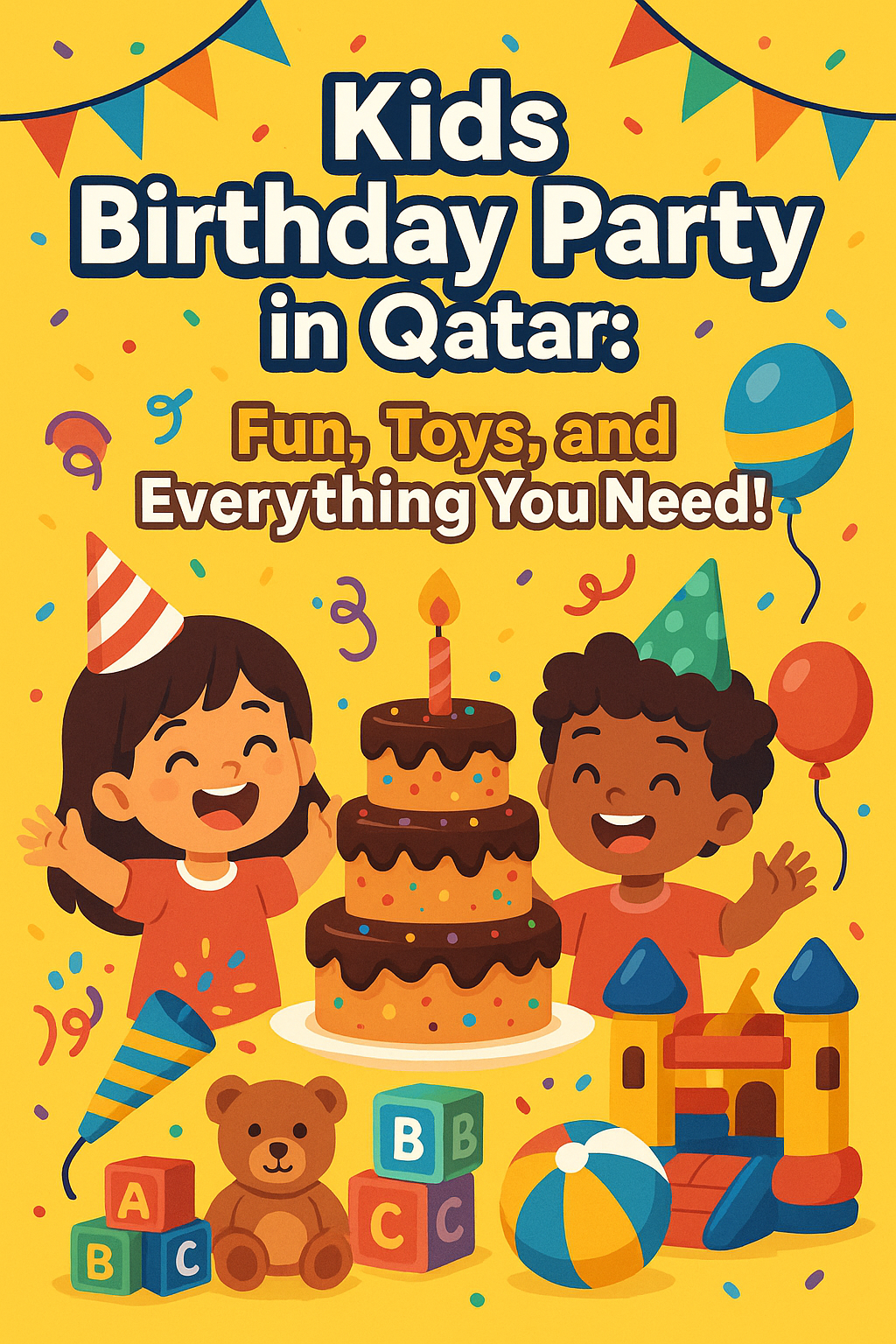 Kids Birthday Party Ideas in Qatar: Fun, Toys, and Everything You Need!